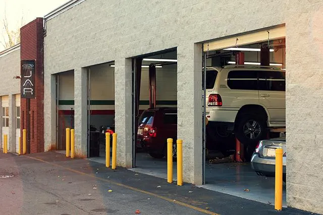 Outside view of Garage