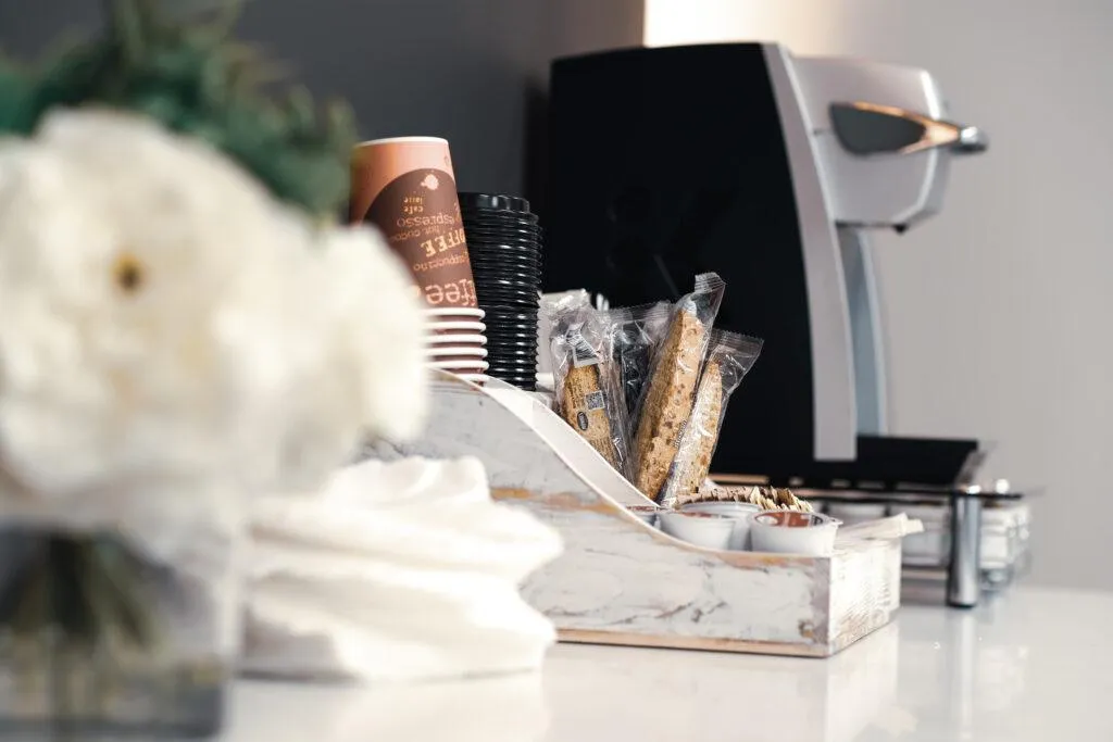 Customer Refreshments in Lobby Japanese Auto Repair