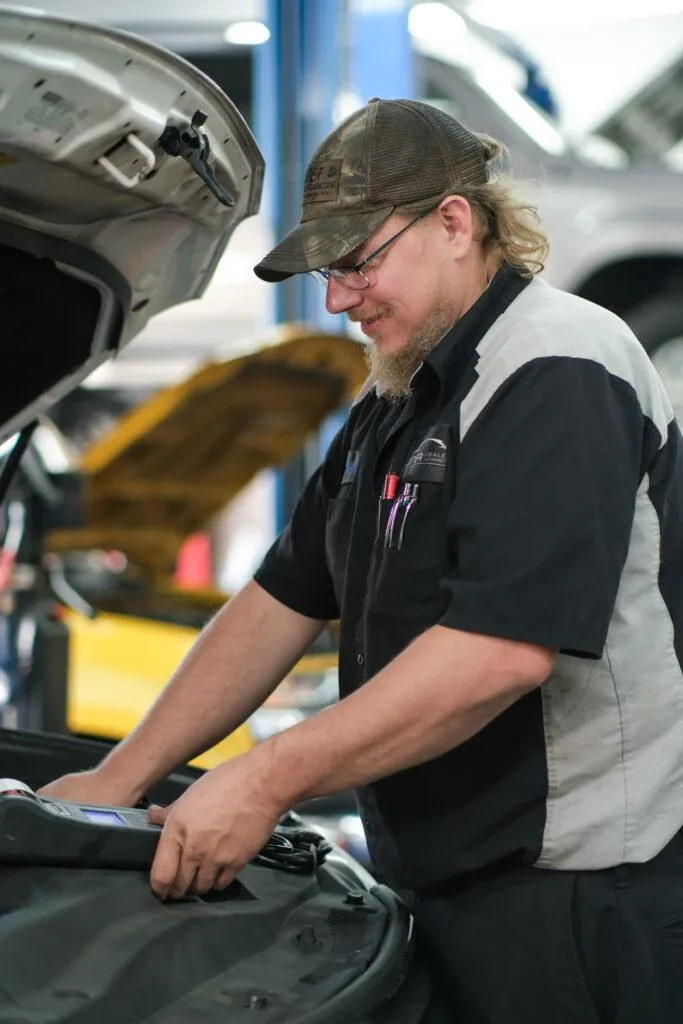 Car battery installation