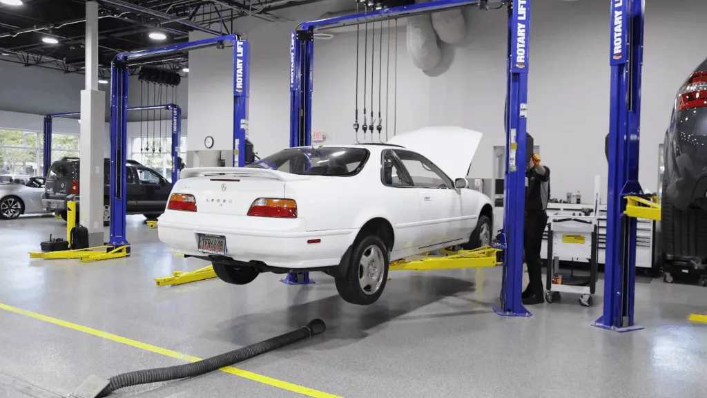 Japanese Auto Repair Lexus at the shop