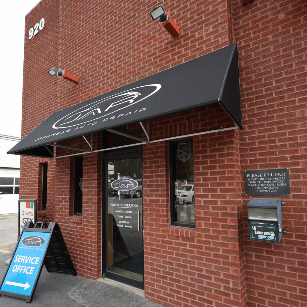 exterior detail of japanese auto repair in suwanee ga different angle