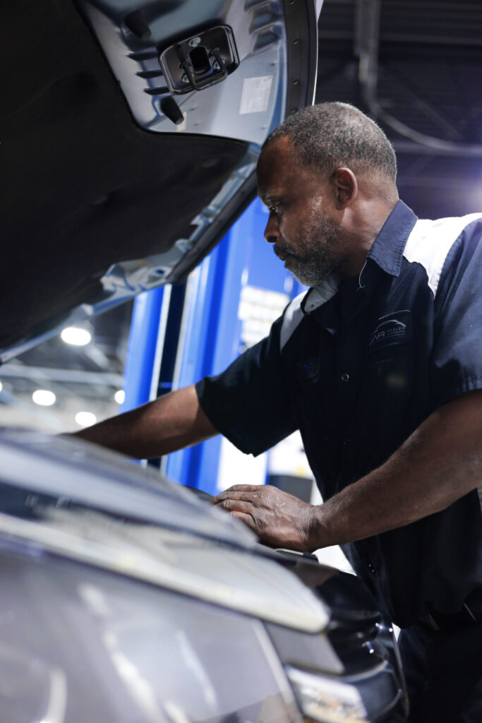 japanese auto repair technician servicing auto care in buford ga